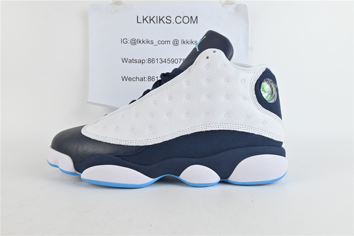 Jordan 13 Retro Obsidian Powder Blue White